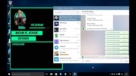 For personal computer owners, there are 3 distributions for three operating systems: Telegram flooder for windows 10 - YouTube