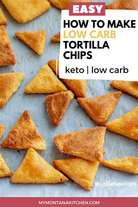 These keto tortilla chips will satisfy your need for crispy crunchy