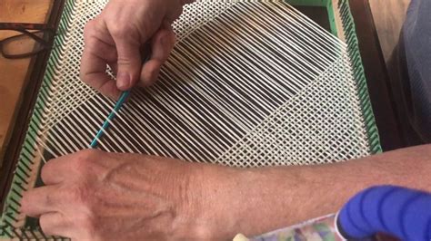 Diagonal Weaving On Pin Loom Part 2 Youtube