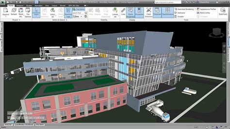 Building Design Suite Workflow Aggregate Models Using Navisworks