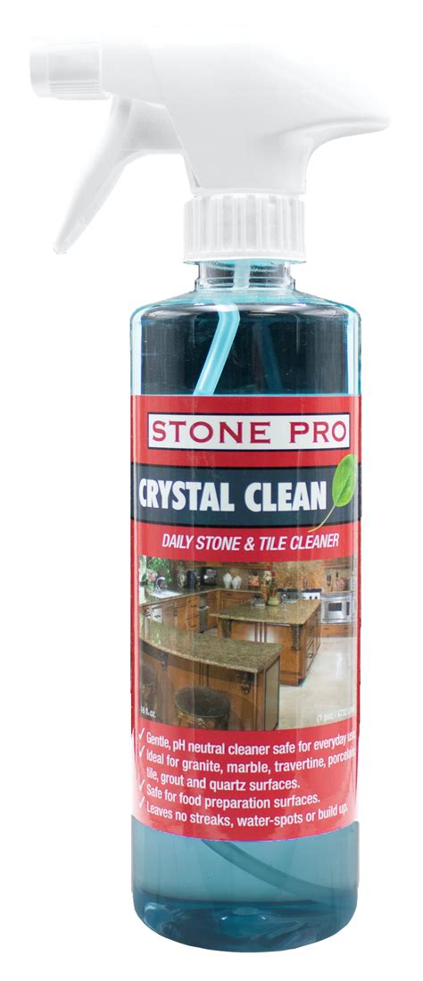 Stone Pro Crystal Clean Daily Stone Cleaner 16 Oz Buy Janitorial Direct