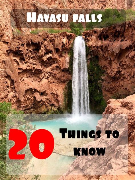 20 Things To Know Before Hiking To Havasu Falls Campground Havasu