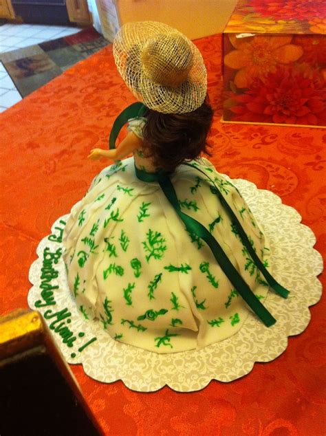 Scarlett Ohara Doll Cake