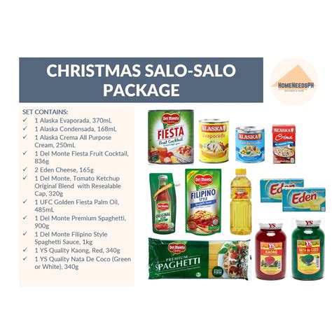 Christmas Noche Buena Package Shopee Philippines