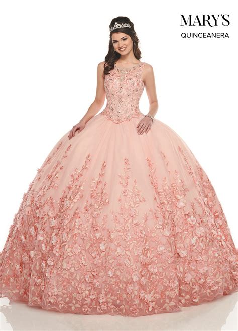marys quinceanera dresses in blush or mint color toledoz boutique