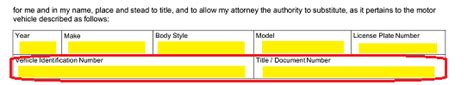 Free Texas Motor Vehicle Power Of Attorney Form Vtr 271 Pdf Eforms