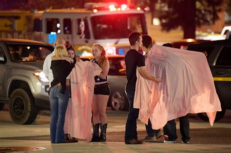‘it s a horrific scene california bar shooting leaves 12 dead including police officer