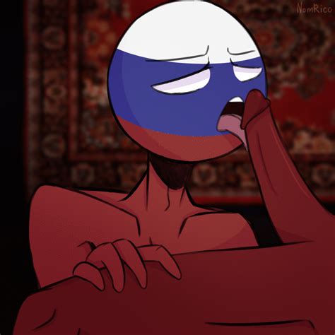 Rule 34 Animated Blowjob Countryhumans Erection Gay  Licking Penis