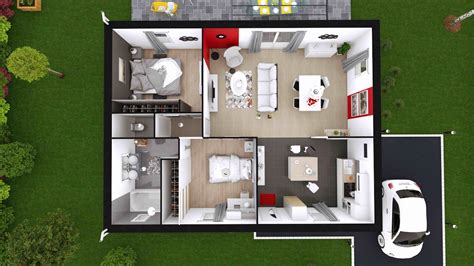 Exemple de plan de maison. Plans de maisons à construire | Maison Laure