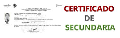 Top 176 Imagenes De Certificados De Secundaria De La Sep