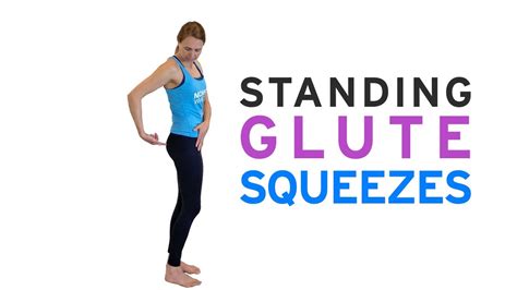 Standing Glute Squeezes Youtube