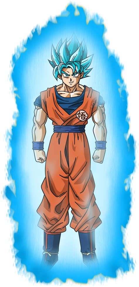 Goku Ssj Blue V2 Aura By Saodvd On Deviantart