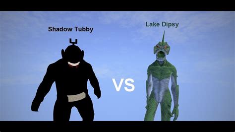 Slendytubbies 3 Boss Vs Boss Fight L Shadow Tubby Vs Lake Dipsy Youtube