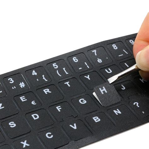 To type directly with the computer keyboard: 5pcs/lot Computer Keyboard Stickers Russian French Arabic ...