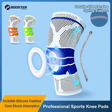 Booster Professional Knee Pads Silicone Strip Ligament Protection Medical Grade Knee Patella