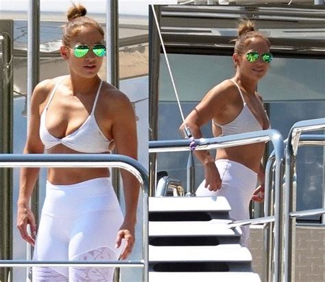 Jennifer Lopez Flaunts Her Flawless Figure During A Sweaty Workout With Beau Alex Rodriguez On