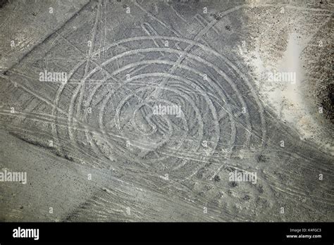 The Spiral Nazca Lines Ancient Geoglyphs And World Heritage Site In