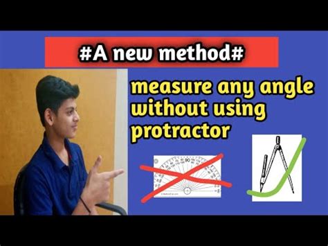 Find the measures of <a and <b. Measure any angle 😯😯 without using protractor - YouTube
