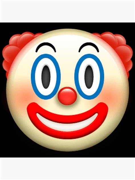 See what clown emoji (slendykitteh) has discovered on pinterest, the world's biggest collection of ideas. "Clown emoji" Art Print by WuzzDuzz | Redbubble
