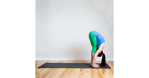 Standing Forward Bend Yoga Sequence For Hamstrings Popsugar Fitness