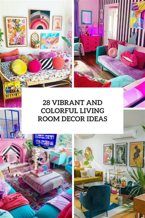 28 Vibrant And Colorful Living Room Decor Ideas Shelterness