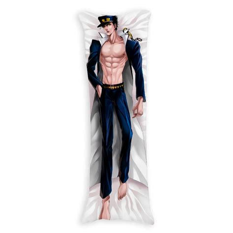 Jotaro Kujo Sfw Anime Body Pillow Body Pillow Cover Anime Etsy Uk