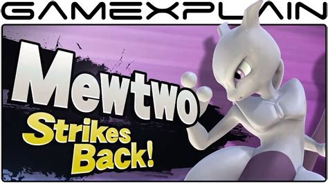 Mewtwo Smash Bros Wii U And 3ds High Quality Gameplay Trailer Youtube