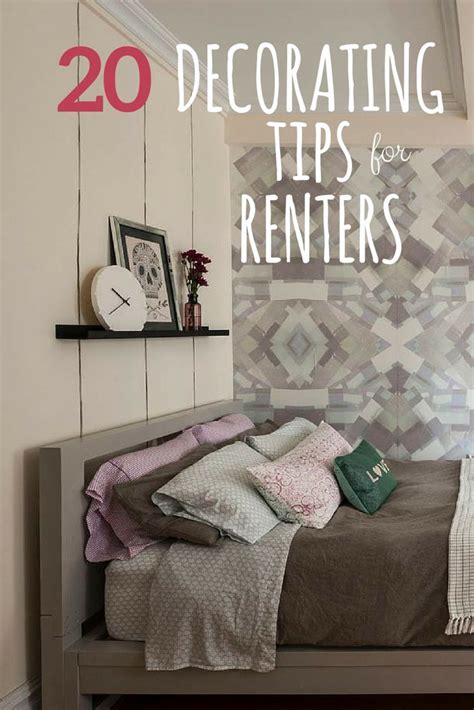 It doesn't matter if you're just getting started, or are well on your way to becoming. 20 Temporary Ways to Upgrade a Rental | Rental decorating ...