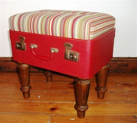 40 Creative Ways Of Using Old Suitcases Vintage Suitcase Table Old