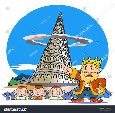 Tower Babel Stock Illustration 454607056 Shutterstock