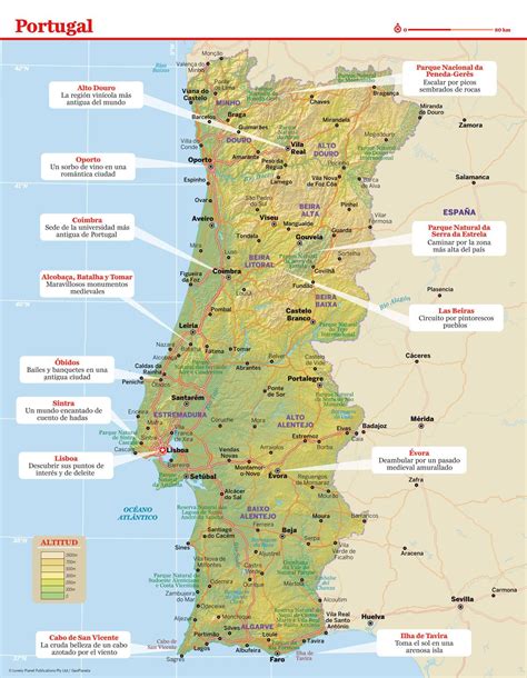 Portugal Holiday Destinations Map Map Of Portugal Holiday Resorts