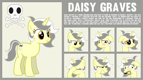 Mlp Oc Bio And Expressions Daisy Graves By Outlawquadrant On Deviantart