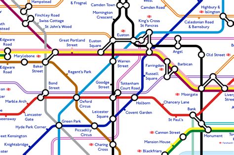 Tube Map Redesign Reveals How London Underground Network Could Look In 2040 London Evening