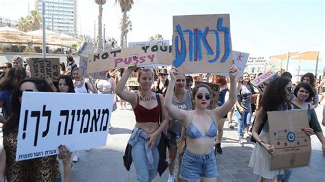 Ynetnews News Protestors Chant Women Want Safety At Tel Aviv Slutwalk