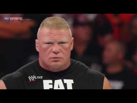 Brock Lesnar Returns To Wwe Raw St July Youtube