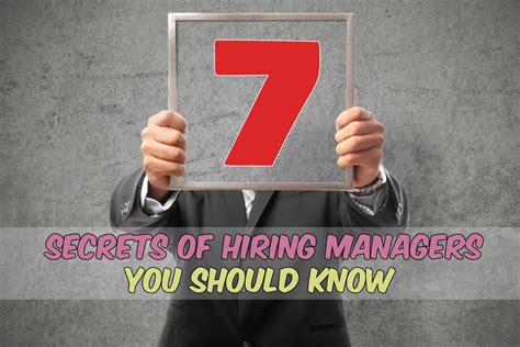 Upwork has the largest pool of proven, remote hiring managers. 7 Secrets of Hiring Managers You Should Know