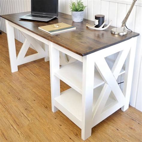 03 Best Farmhouse Home Decor Ideas Diy Desk Plans Diy Office Desk