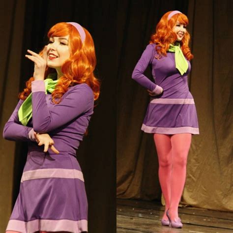 DIY Scooby Doo Daphne Costume Cosplay kostüme Karnevalkostüm Kostüme selber machen