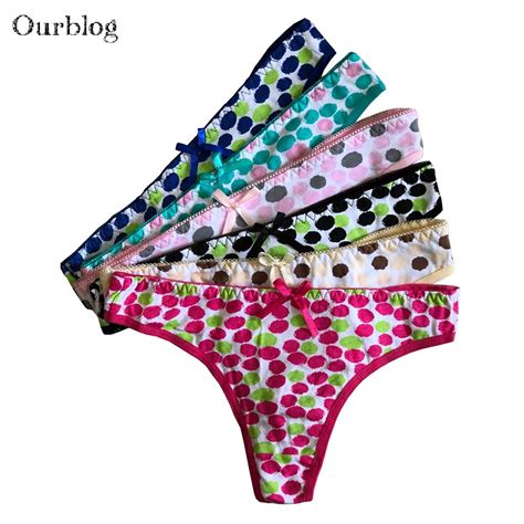 Ourblog 5pcslot Women G String High Quality Panties Sexy G String