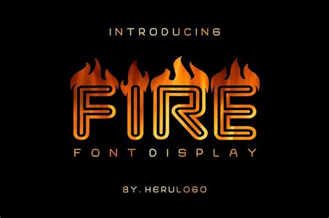 25 Fire Fonts For Flaming Hot Typography Vandelay Design