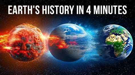 Earths 45 Billion Years In 1 Day Youtube