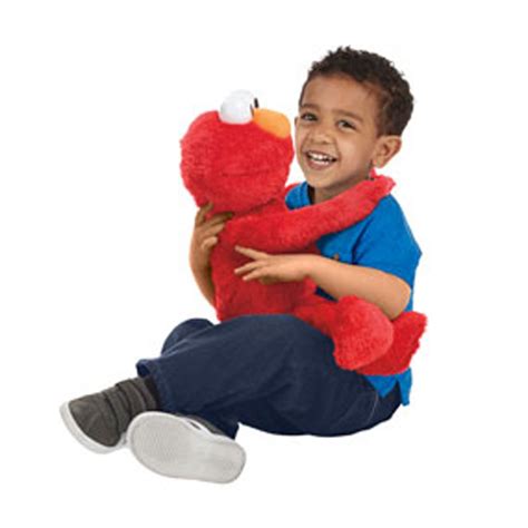 Amazon Com Playskool Sesame Street Big Hugs Elmo Plush Toys Games My