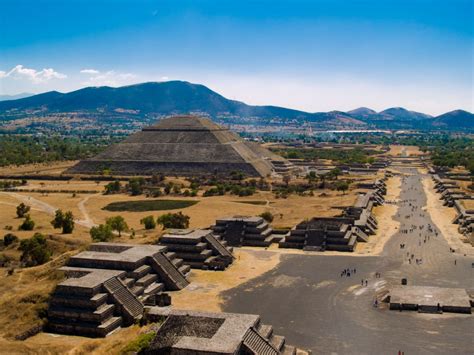 Lugar Sagrado Teotihuacán San Martín De Las Pirámides México
