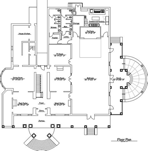 Floor Plan The Odonnell House