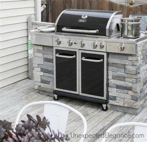 Small pieces of granite are used to keep the costs low and treated lumber will make the grill station last for years. 7 Best DIY Grill Station Ideas and Projects for 2021