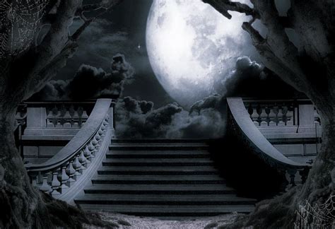 ~haunting Moon ~ Gothic Background Photoshop Backgrounds Background
