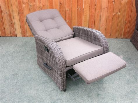 Buy reclining chairs & garden sun loungers at low prices online in ireland. Reclining Rattan Bistro Set with Rocking Armchairs ...