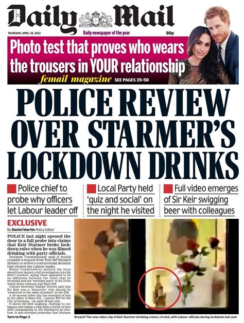 Bin The Labour Party Starmers Lockdown Drinks Probe