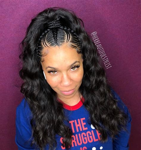 22 Half Up Half Down Hairstyles African American Hairstyle Catalog