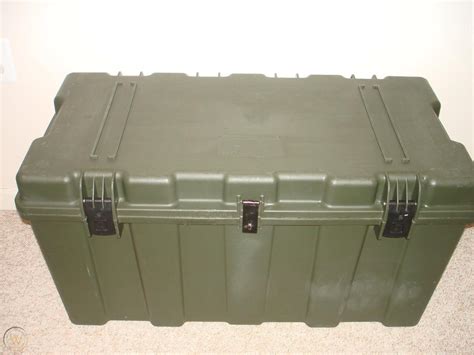Hardigg Tl500i Army Foot Locker Trunk Large Military Storage Case W